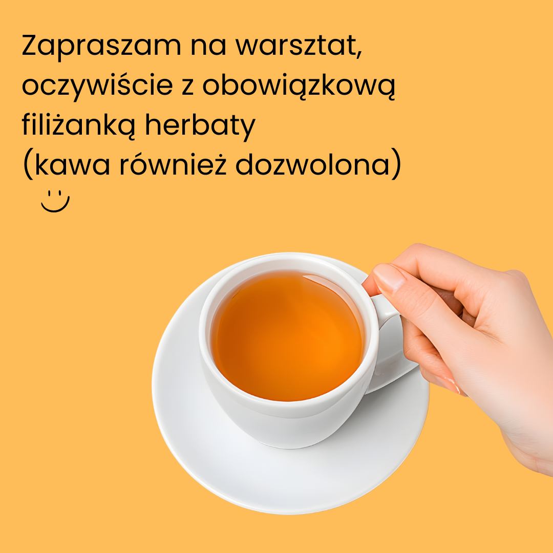 Warsztat "SZTUKA ROZKOSZY", czyli o radości codziennej w sposób  lekki i przyjemny
