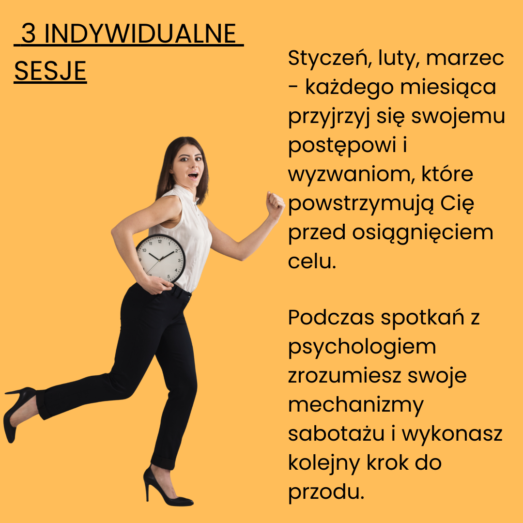 Warsztat + 3 indywidualne spotkania "MÓJ BILET DO 2026" - zapoznaj się ze szczegółami poniżej