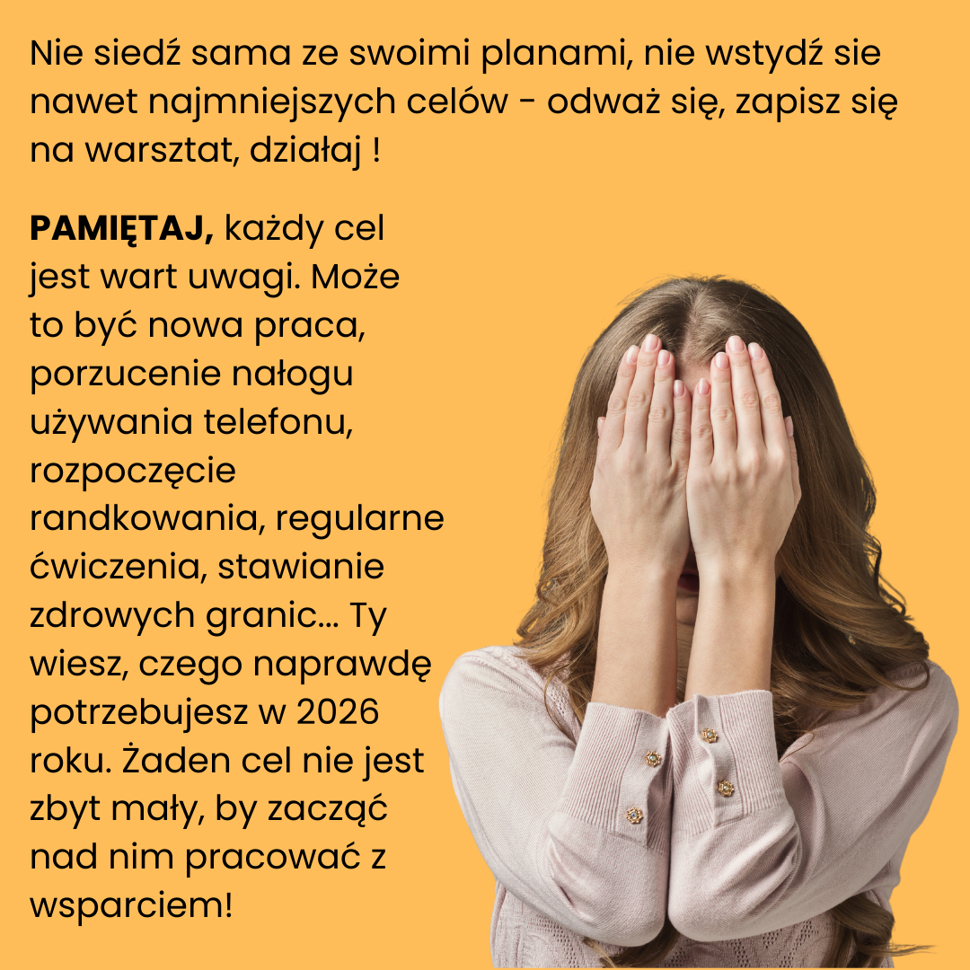 Warsztat + 3 indywidualne spotkania "MÓJ BILET DO 2026" - zapoznaj się ze szczegółami poniżej